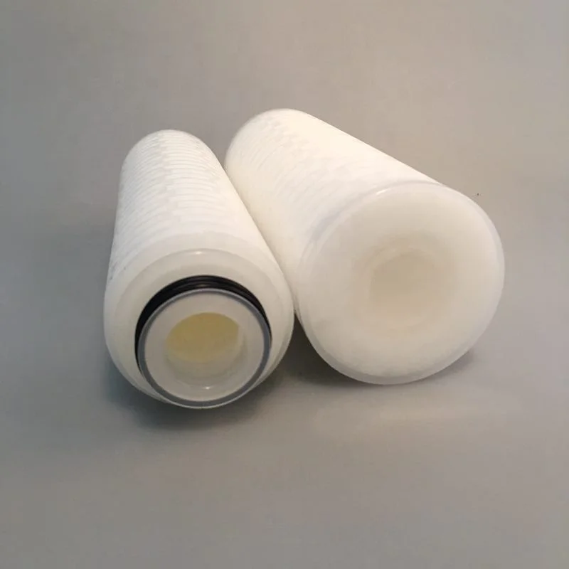 0.2 micron Nylon Membrane Roll Pleated  Filter cartridge with Code 3/7/8 for Pure Water treatment