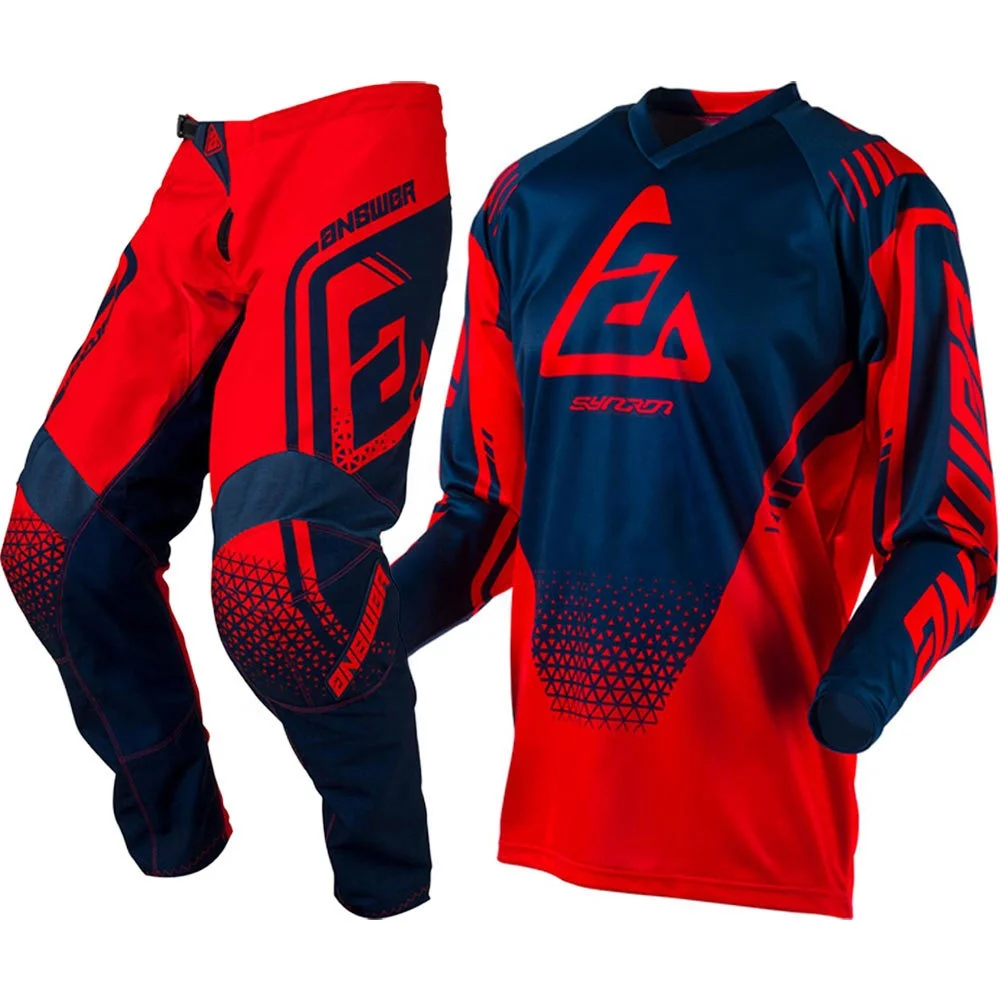 Top quality customized brand moto jerseys and pants with logos 2022