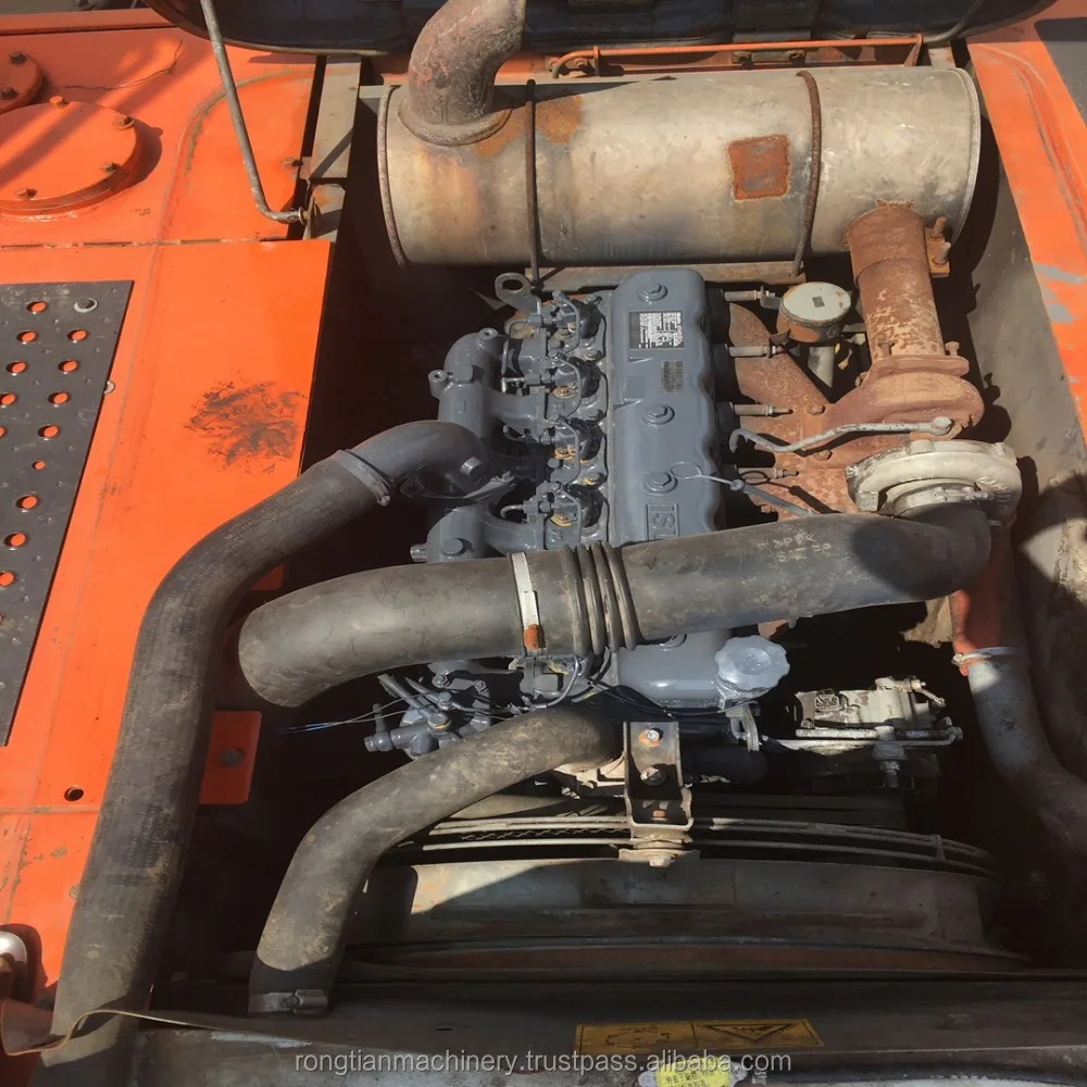 Running condition 21t Japanese used Hitachi ZX210 excavator for sale in Shanghai site