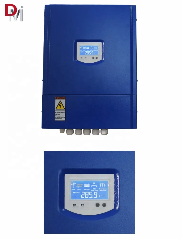 Wind Turbine Controller Wind Charge Controller 3KW 24V/48V/96V Controller For Wind Generator