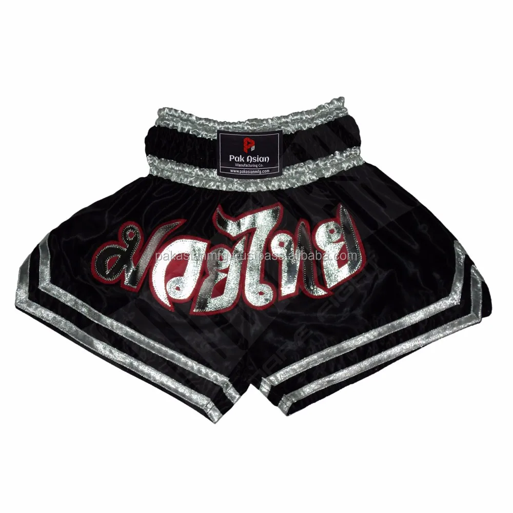 Top Quality Custom Made Muay Thia Shorts Boxing Short Custom MMA Shorts Kickboxing Muay Thai Shorts