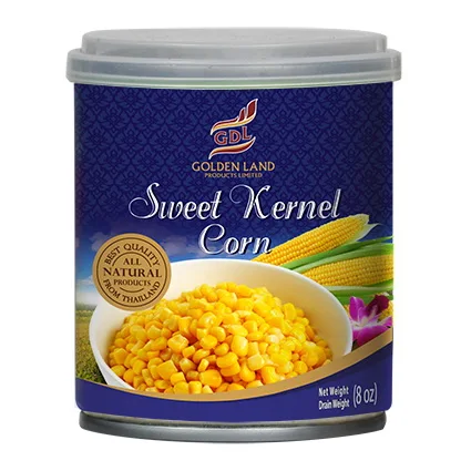 
Canned Sweet Kernel Corn in Vacuum Packed. Best Quality from Thailand 