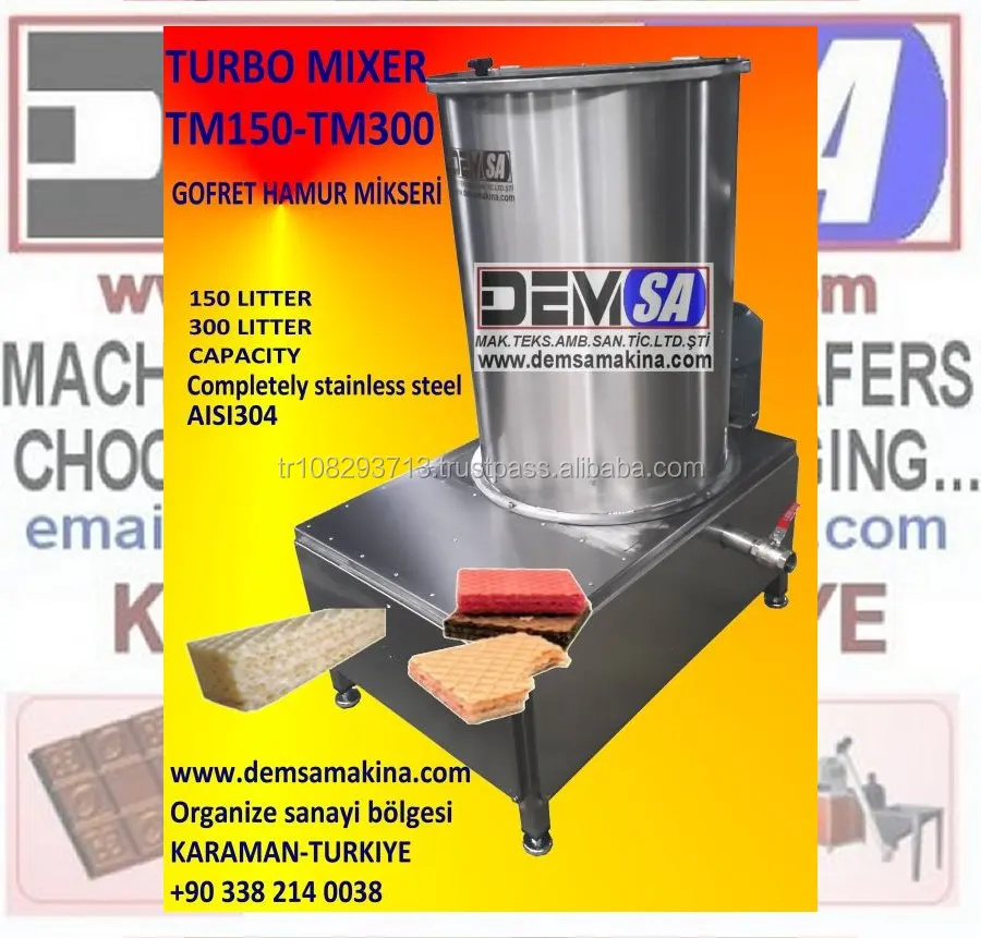 Batter mixer for wafer production - gofret hamur mikseri
