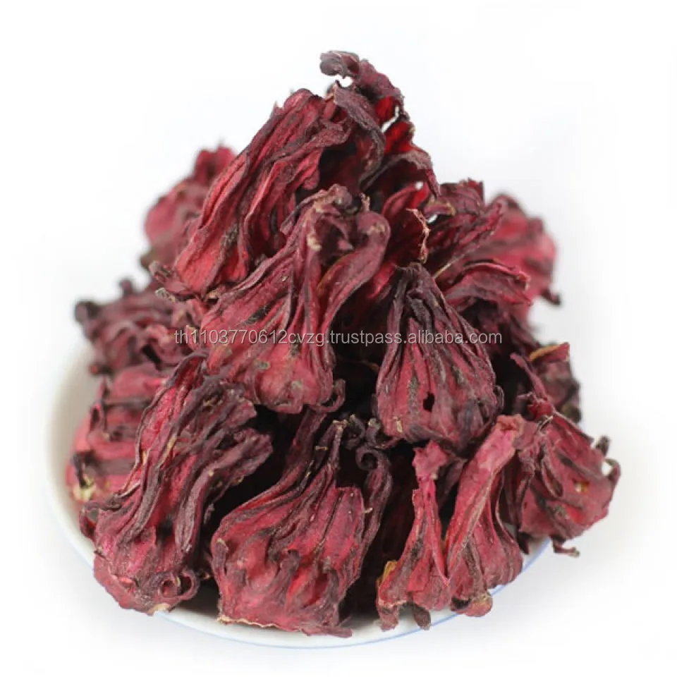 Dried Roselle Hibiscus Flower / OEM and Private Lab / Pesticide Free / 100% Natural / Product of Thailand / Herbal Tea