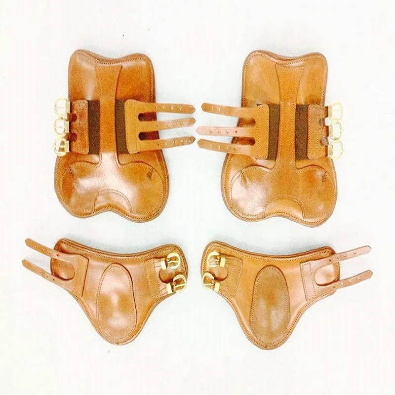 NEW HORSE black neoprene AND leather horse boots medium splint boots horse tack equine by Riaz Jamal Intel