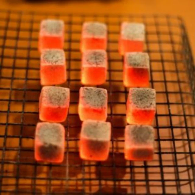 The Lowest Ash for UK Shisha Hookah Charcoal Cube