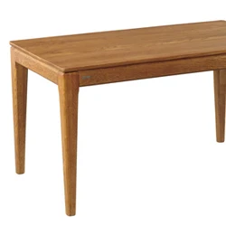 Professional Vietnam Furniture Factory Solid Oak Wooden Dining Tablek Knock Down Or Customized