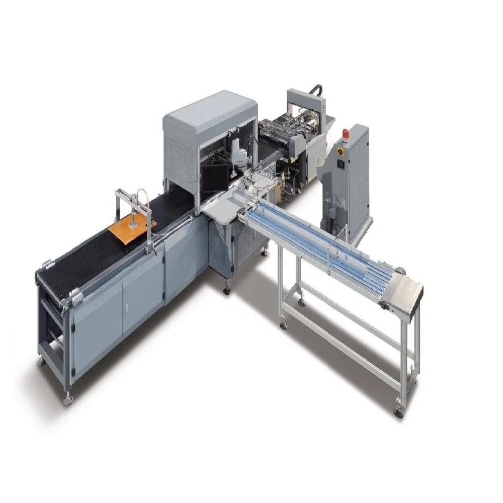 Automatic Gluing Machine for Rigid Box SJ460Y 0.1mm Position Precision