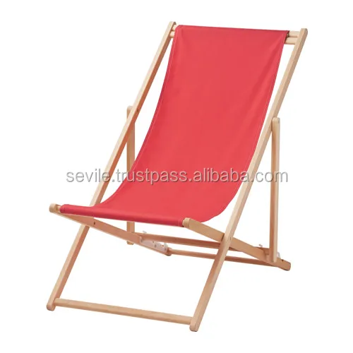 
Wholesale Folding Wooden Beach Outdoor Relax Lounge Deck Chair 