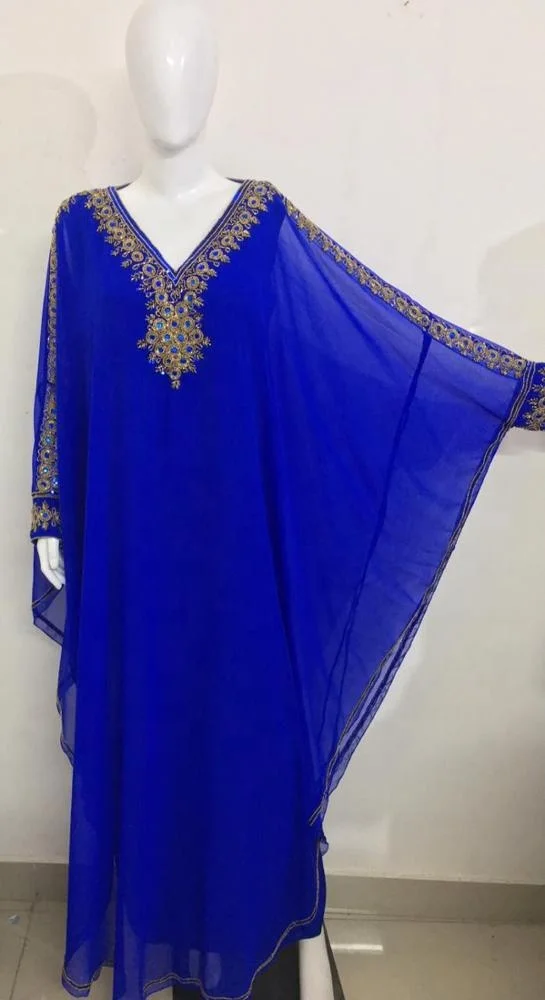 Trendy New Models DUBAI MOROCCAN STYLE Dress Party Wear Gown FARASHA ABAYA KAFTAN CAFTAN for Women Full Natural OEM Service