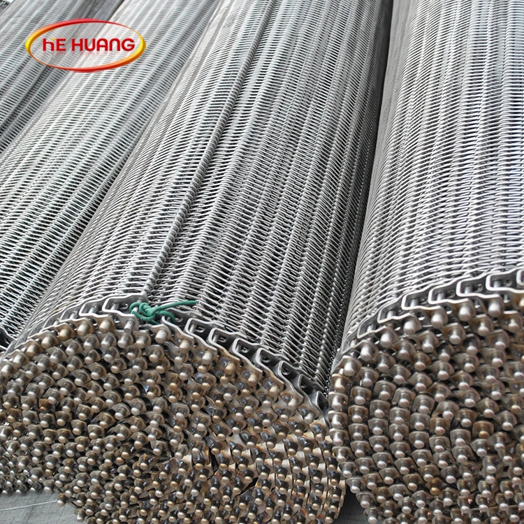 
Stainless steel Chain conveyor belt mesh /wire mesh conveyor belt (China supplies) 