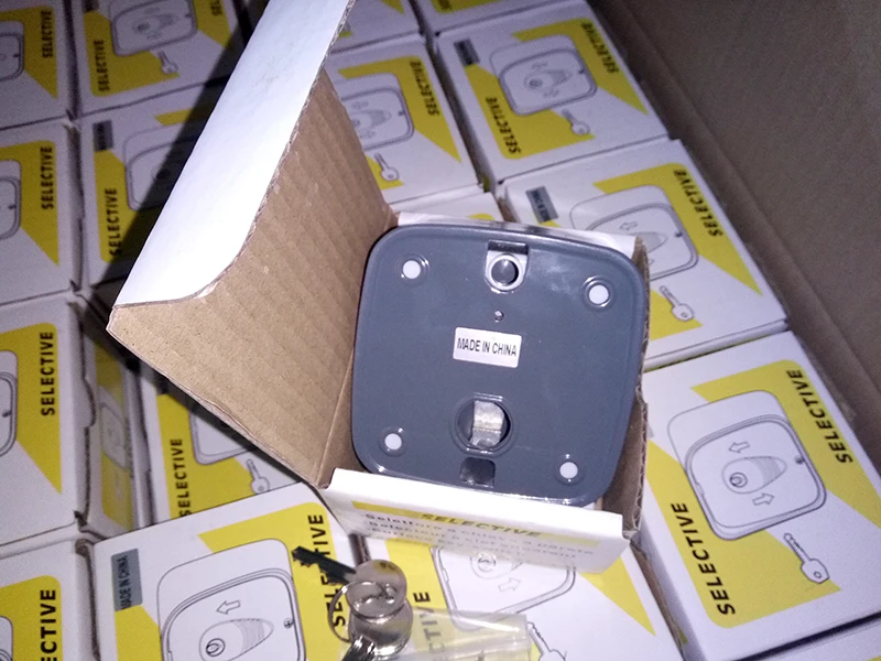 Wall Console Key Lock Box Switch for Automatic Door Opener