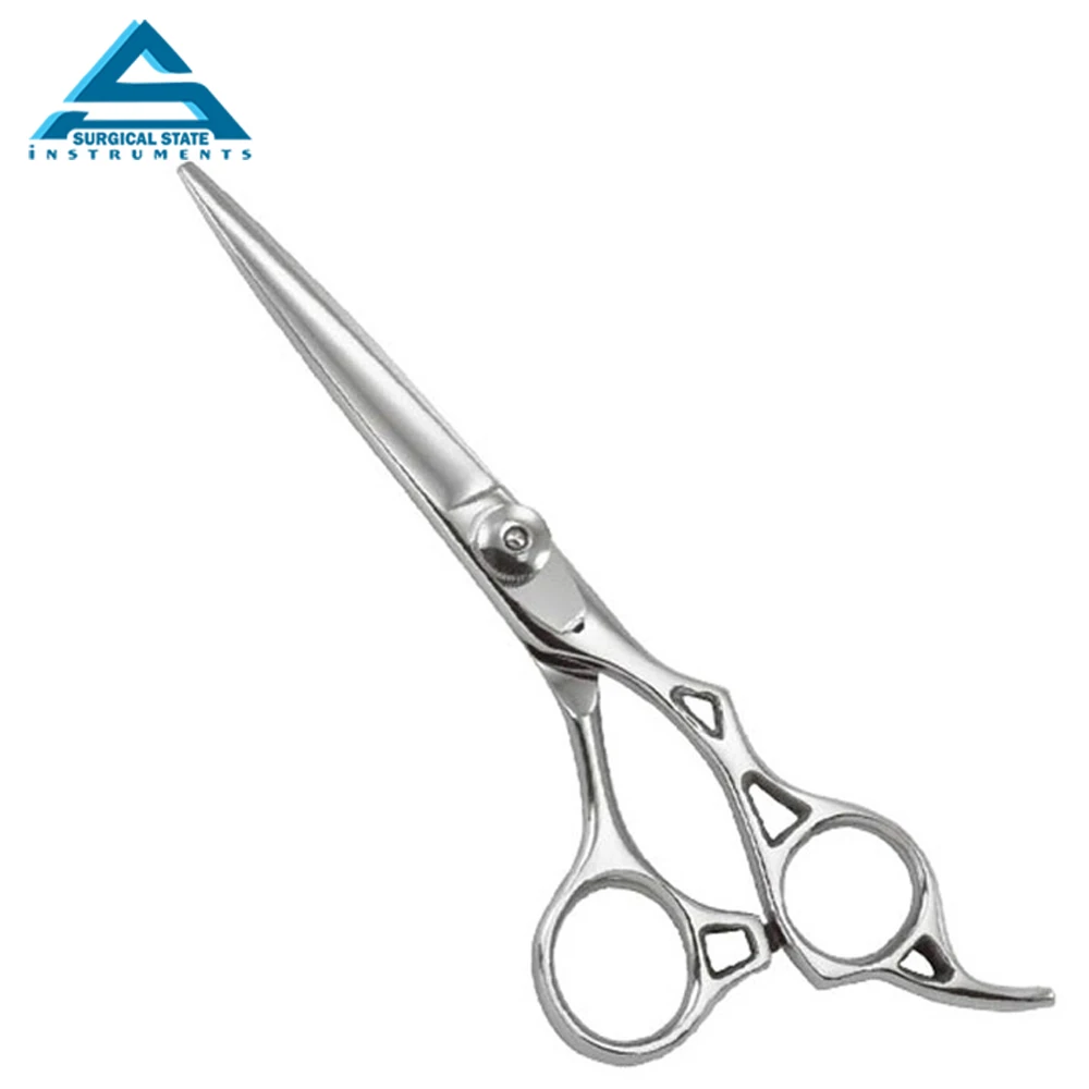 Professional Wholesale Barber Scissors Stainless Steel 440c With Adjustable Finger rest
