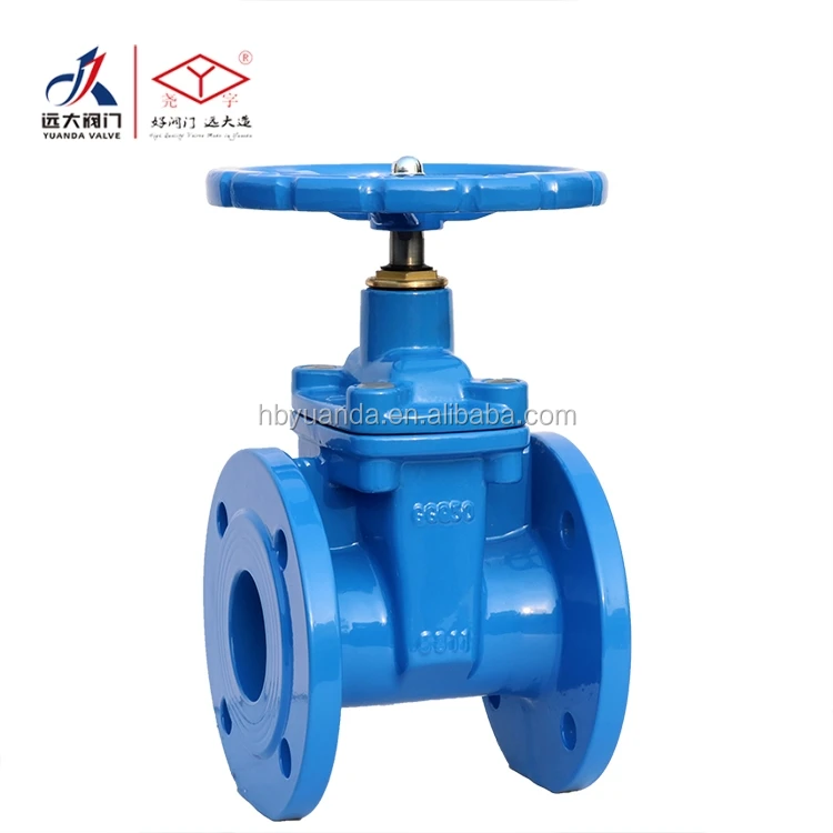 DIN CAST IRON METAL SEATED OS&Y GATE VALVE