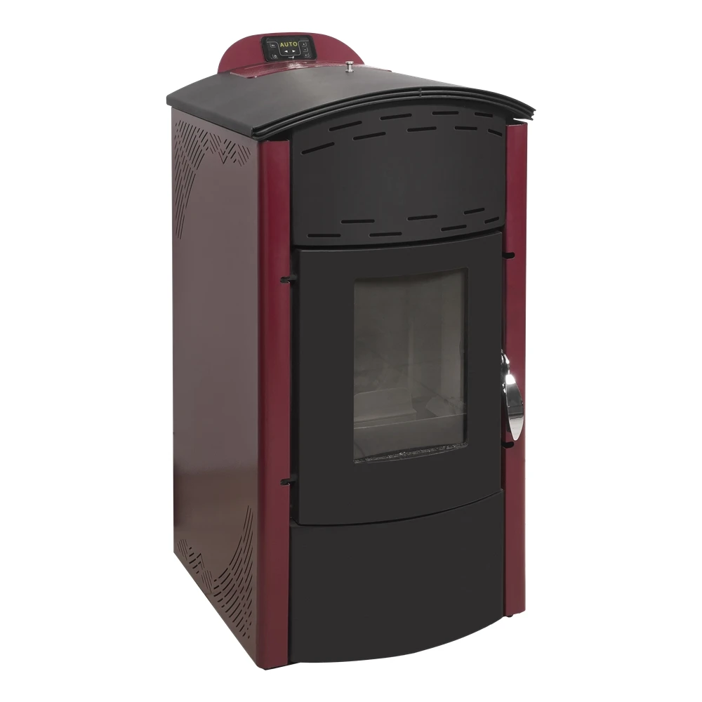 
16,1 kW European Quality Wood Pellet Burning Stove with Water Jacket | 92,6% Efficiency (Gekas Stoves - AMANDA diva) 