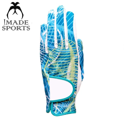 Мягкие кожаные перчатки Cabretta с принтом для правой или левой руки