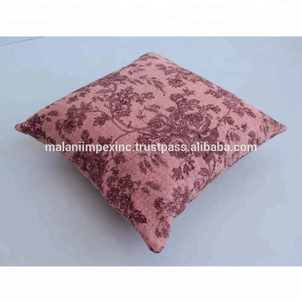 Fair Trade Summer Home Interior Designer Printed Cushion Cover For Home Decoration