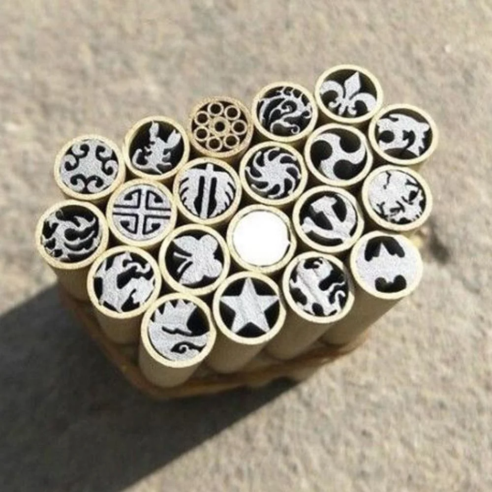 
Logo,s Mosaic Pins for Knife Handles 1/8