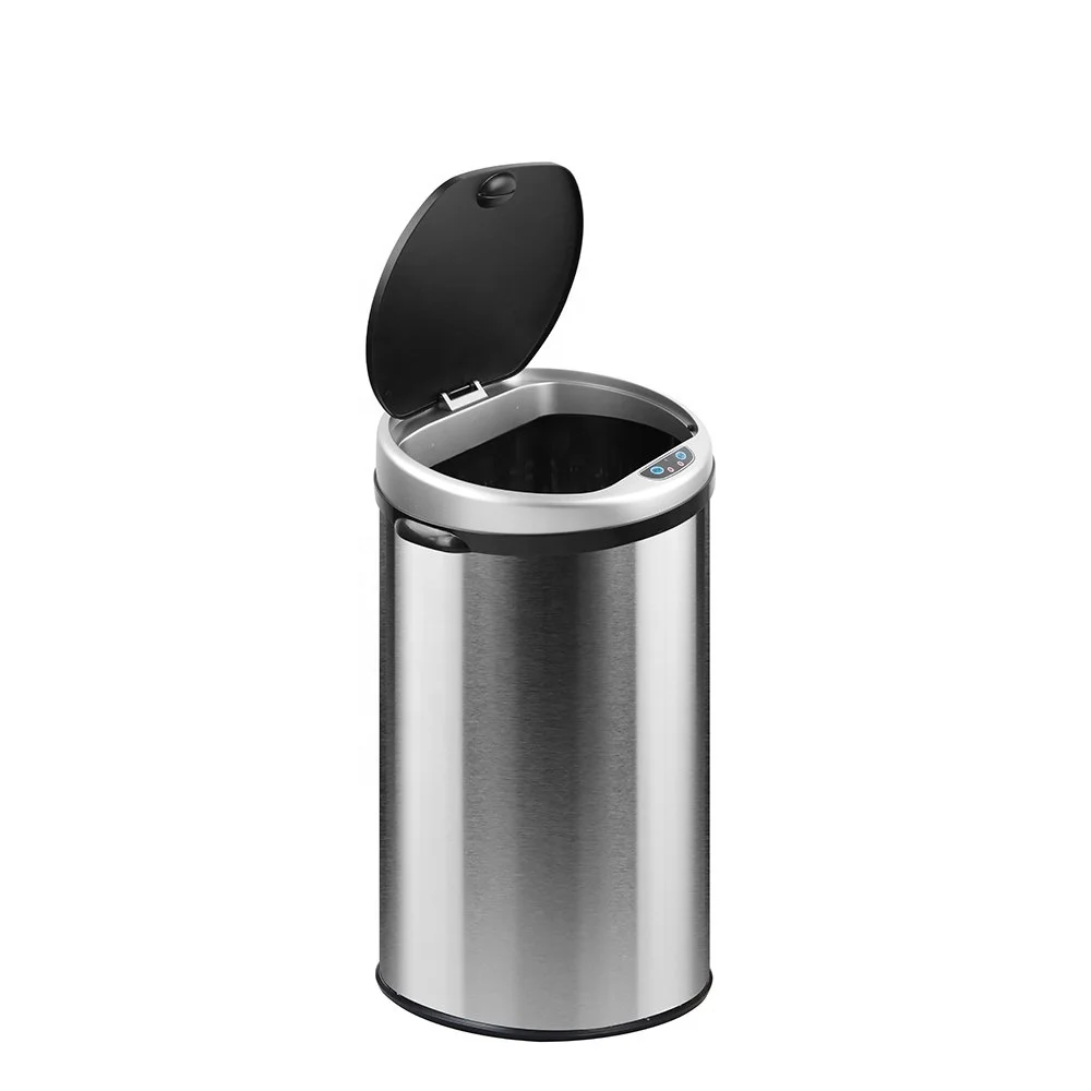 
Deluxe 30L Automatic Stainless steel Trash Can High Quality Smart Sensor Trash Bin 