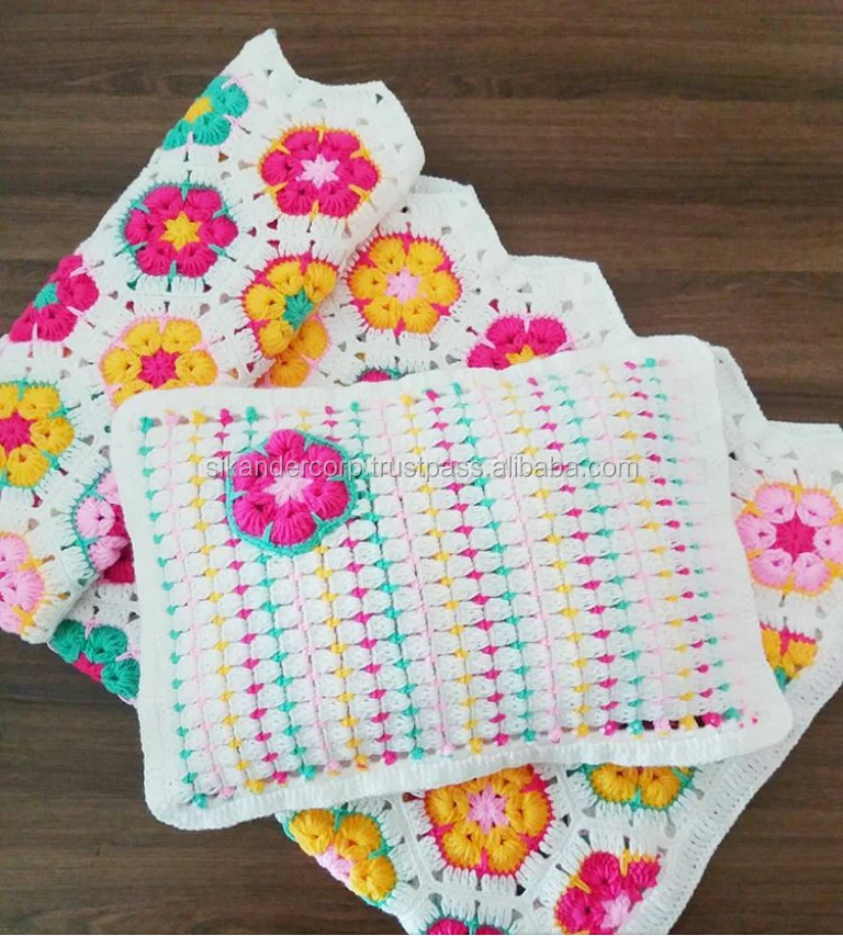 
Crochet Handmade Baby Blanket 