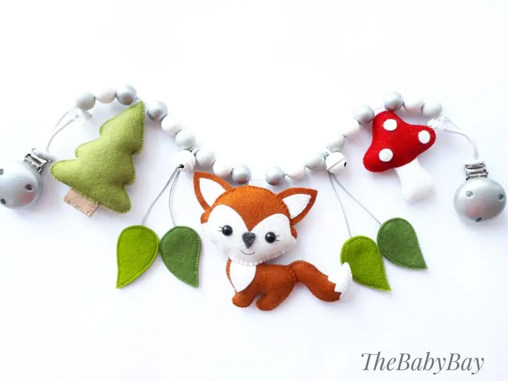 Детский мобильный телефон, мобиль для детской комнаты в джунглях, войлочный джунгли, подарок для будущей мамы