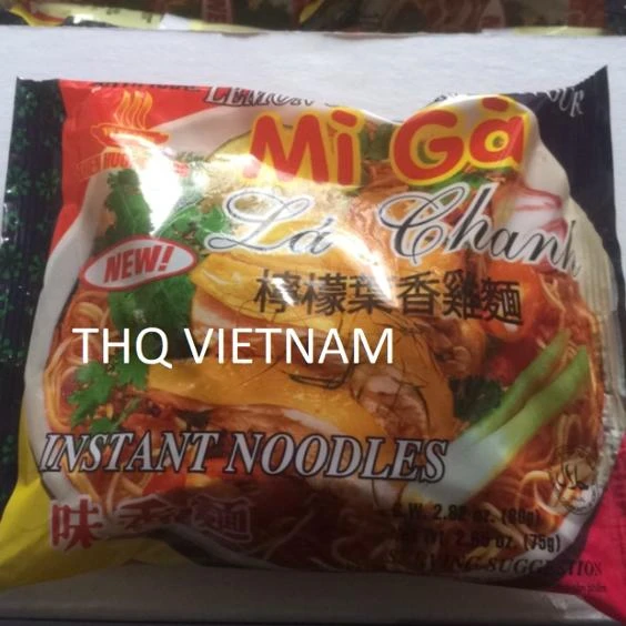[THQ VIETNAM ] Instant noodle with Chicken lemon leaf 75gr*30packs