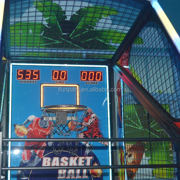 Лидер продаж Монета работает аркадная улица стрельба Deluxe Баскетбол игры машина/Best баскетбол машина