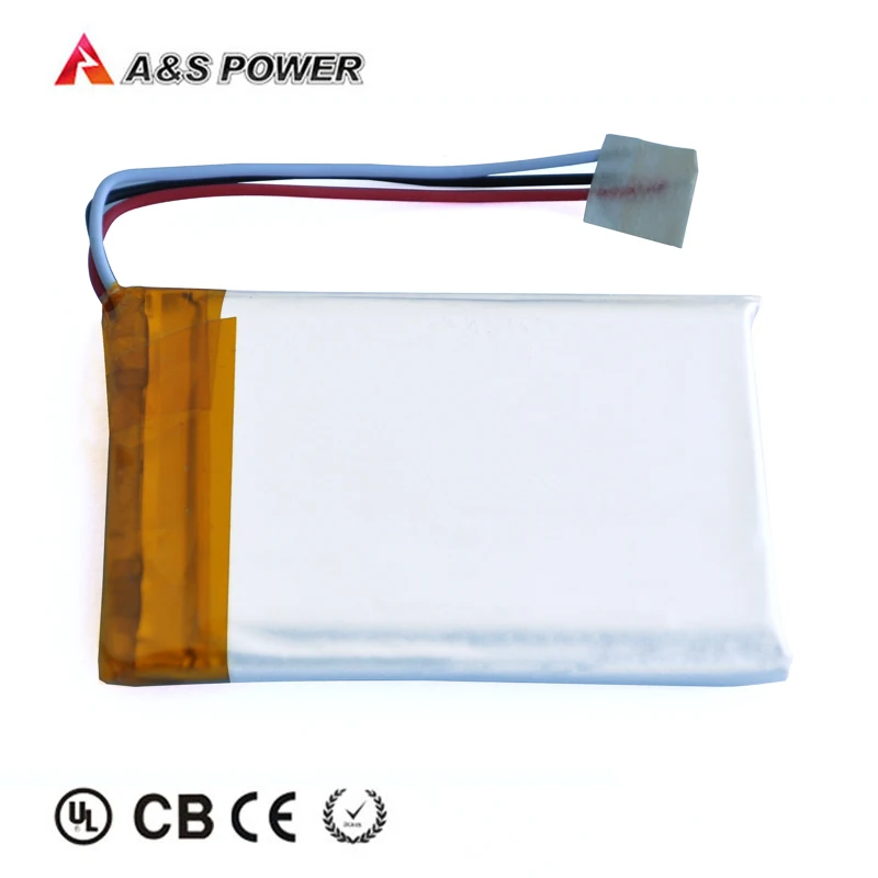 Литий-ионный полимерный аккумулятор UL1642/IEC62133/KC/UN38.3 3 7 в 603450 lipo 1050