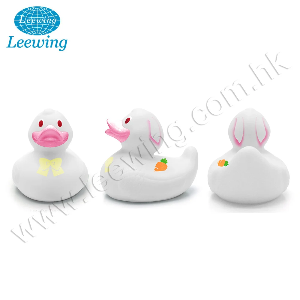 Hot Festival Easter Holiday Promotion Gift Item Plastic PVC Vinyl Customized Colorful Easter Egg Logo Printed Rubber Duck
