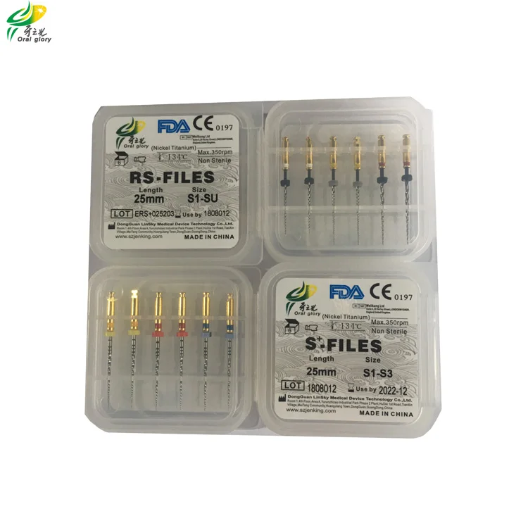 
hot sales 25mm root canal endo files for endo motor use reciprocate dental files 