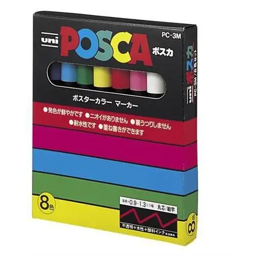 Popular and Colorful markers made in Japan