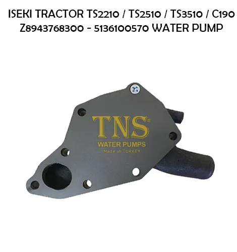 WATER PUMP FOR ISEKI TS2210/TS2510/TS3510 /C190