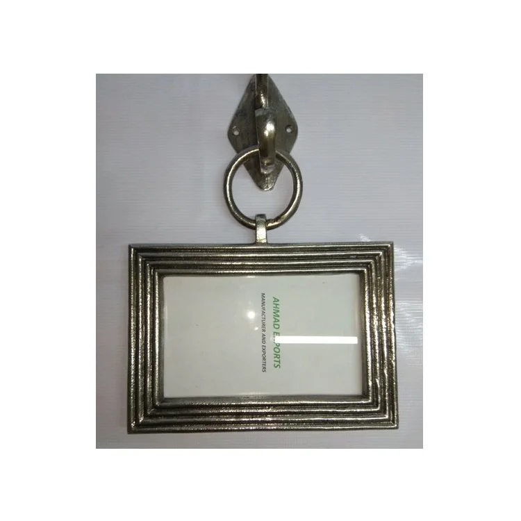 Hanging Picture Frame Photo Frame Silver Glitter Photo Frame Shape Trending style home Decorations can be hung on the wall