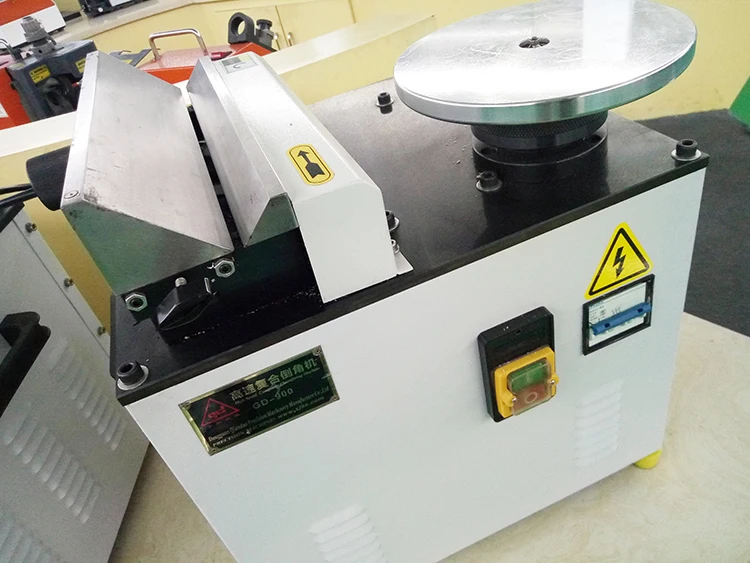 High quality Low price High Speed 45 Degree GD-900 Linear and Circular Chamfering machines