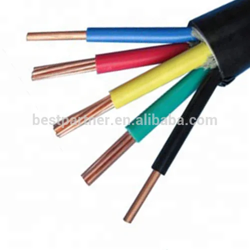 PVC insulated electric flexible 600V Plain and Tinned Copper Wire and cables