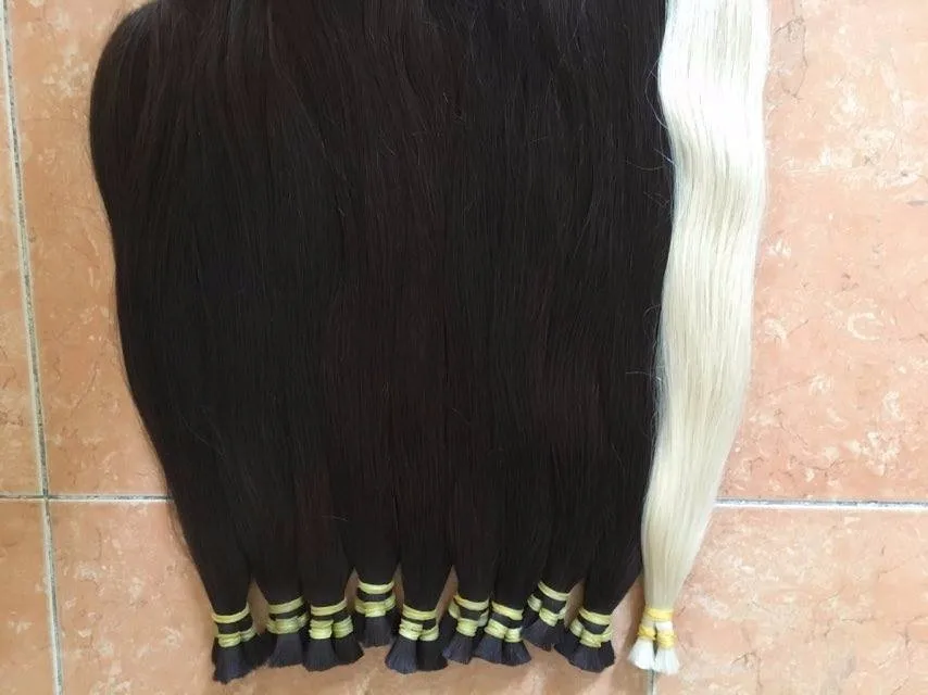 Raw hair virgin hair bundle raw Indian cuticle aligned straight hair