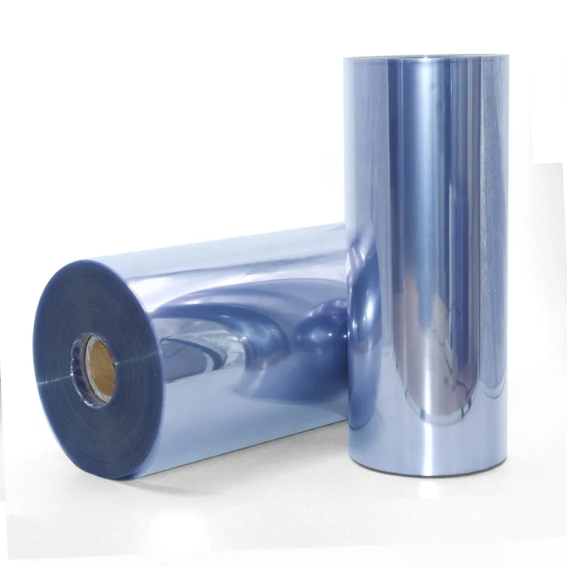 500 micron Food Grade Transparent Rigid PVC Film Roll For Blister Packaging
