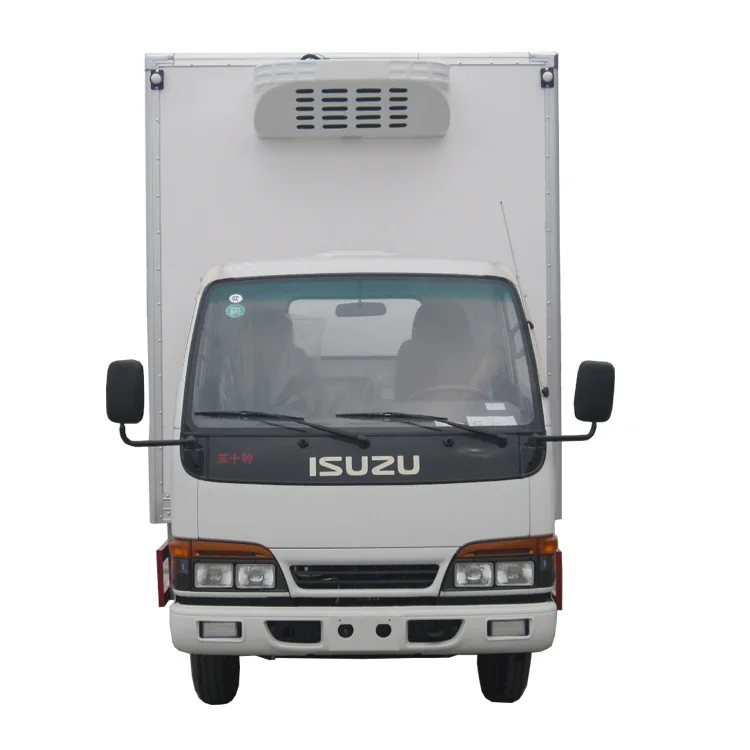I-suz-u 4x2 refrigerator boxes van truck used freezer truck for sale