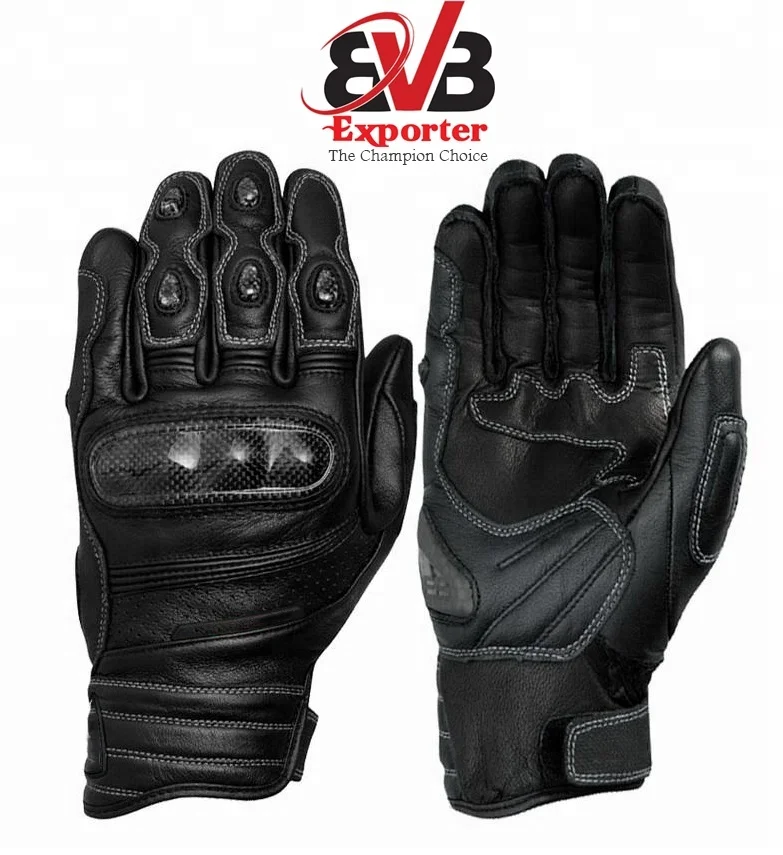 Hot Sale High Quality Customized Motorcycle Racing Leather Gloves Sheepskin Gloves Cowhide Gloves Racing Gloves