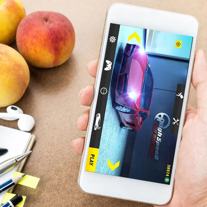 Award winning car racing game app development services in India - ProtoLabz eServices