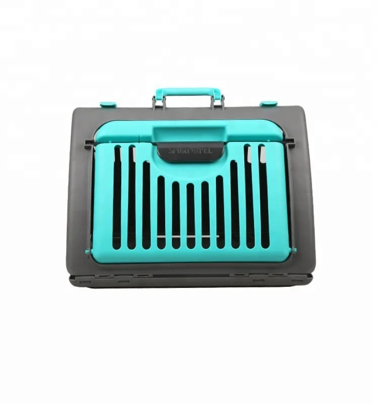 New Design High Quality Foldable Pet Carrier with Wheels