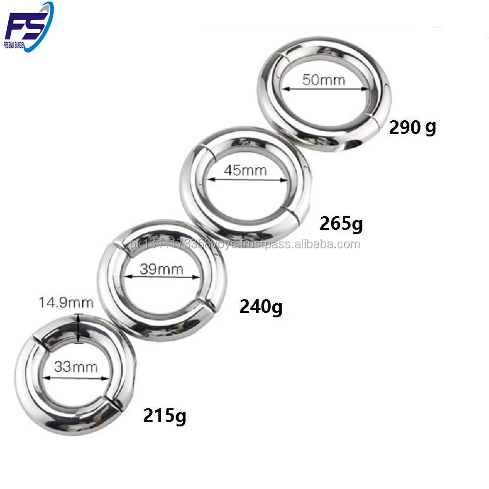 Fresno Surge Stainless Steel Cock Ring Metal Penis Loop high quality sex instruments
