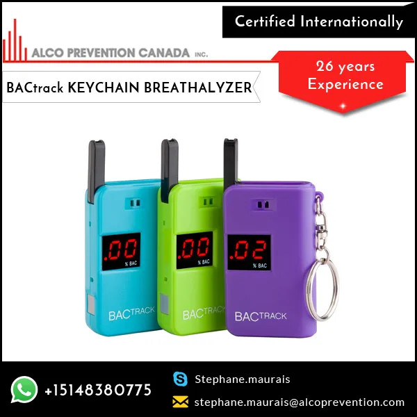 Digital LCD Display Breath Alcohol Tester Breathalyzer Audible Alert