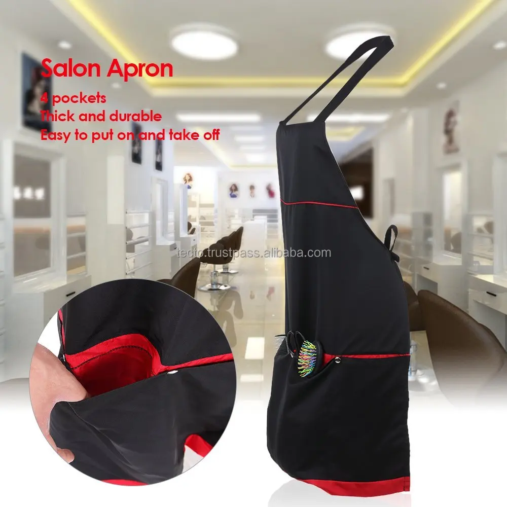 Professional Barber Aprons Custom Color Modern Design Hairdressers Cape Polyester Fabric Barber Shop Aprons