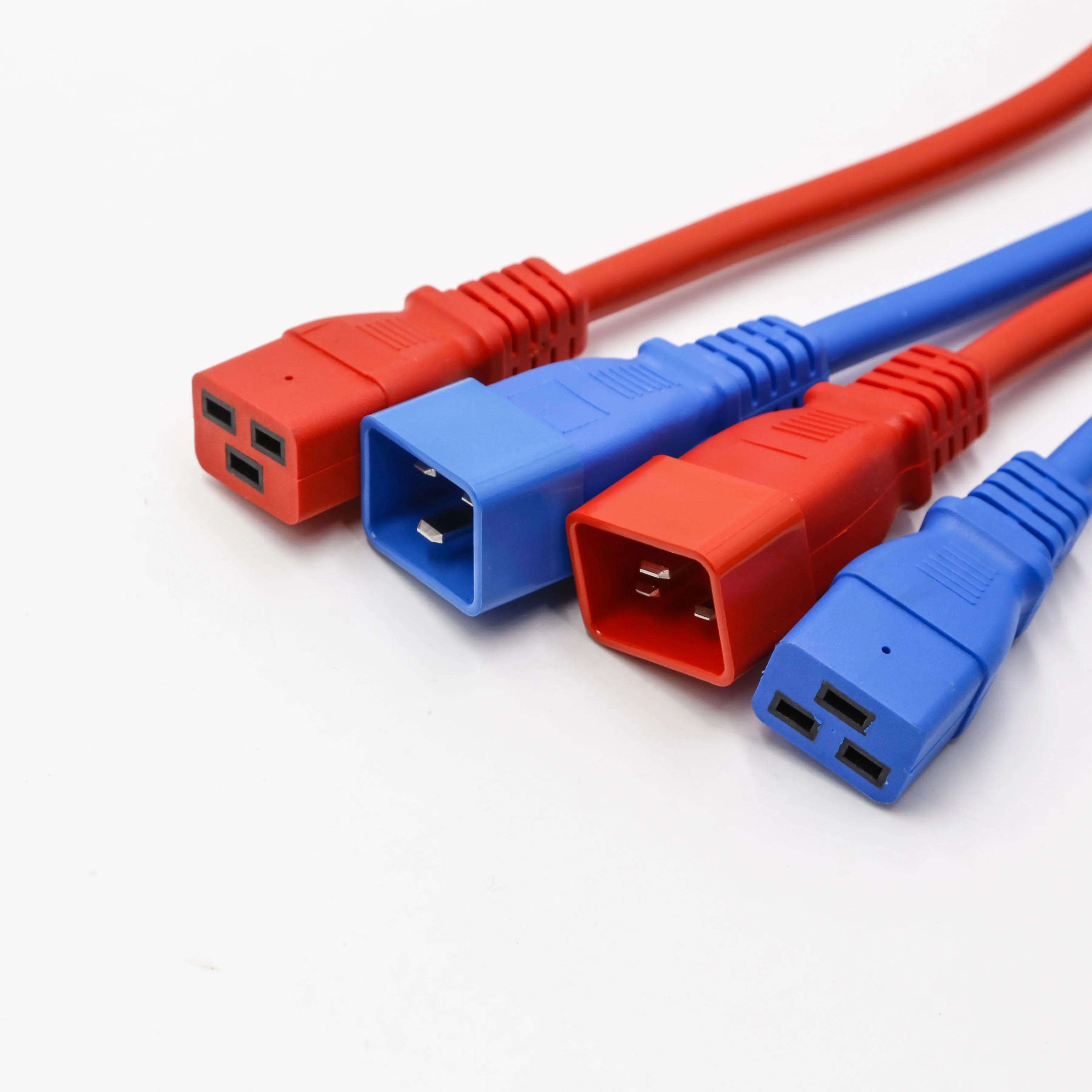 Heavy Duty CPU / PDU Power Cord - C14 to C13 - 15 Amp - Red