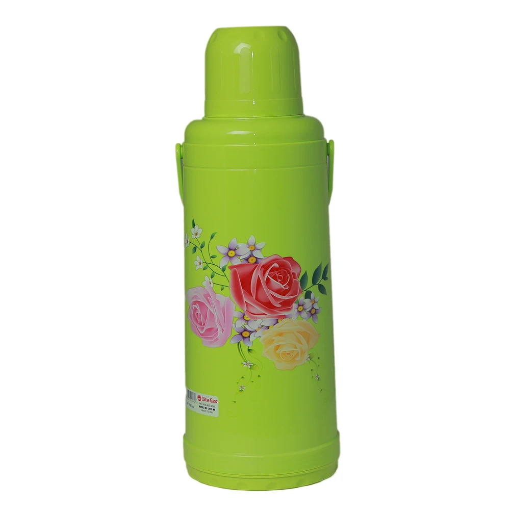 Modern 2L Straight Cup Thermos Insulated Hot Water Flask with Logo Design Beautiful Vacuum Bottle for Drinkware