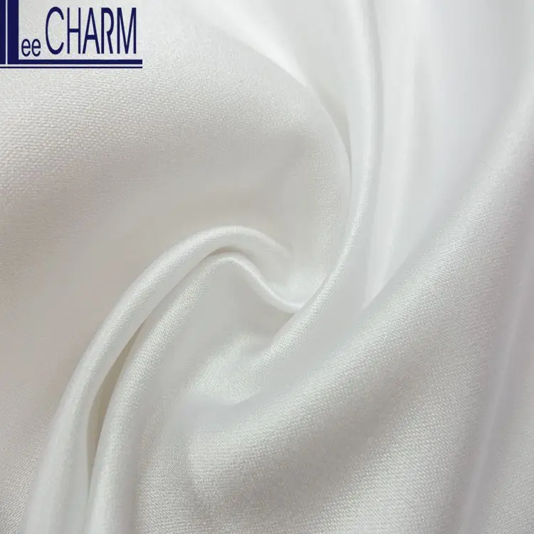 CS630 Wholesale Taiwan White Bridal Gown Dress Fabric For Bridal