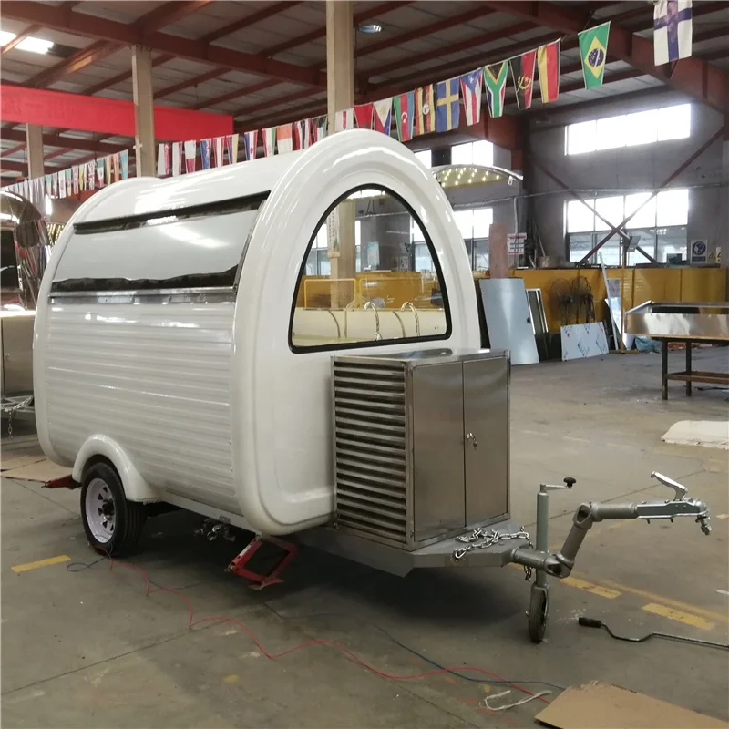 catering street food kiosk mobile fast food trailer