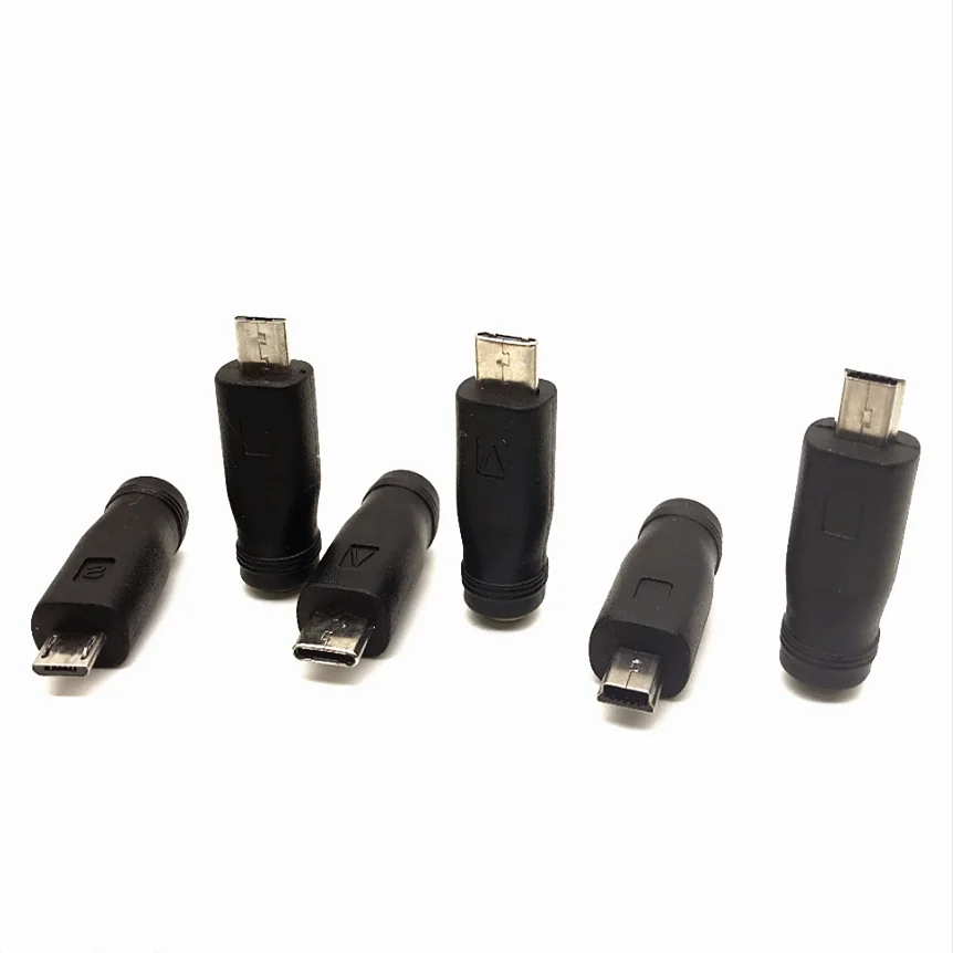 Multiple universal connectors to DC Power Jack female 5.5 2.1mm