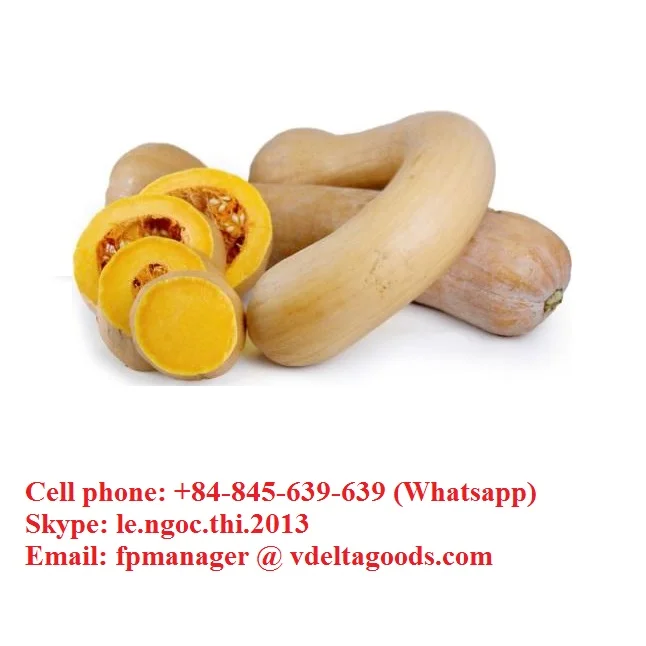 Frozen pumpkin Global Gap in Viet Nam whatsapp